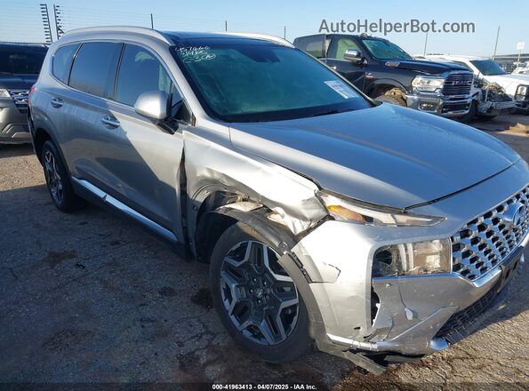 5NMS3DA16PH022027 2023 HYUNDAI SANTA FE HYBRID Silver წინა ხედი