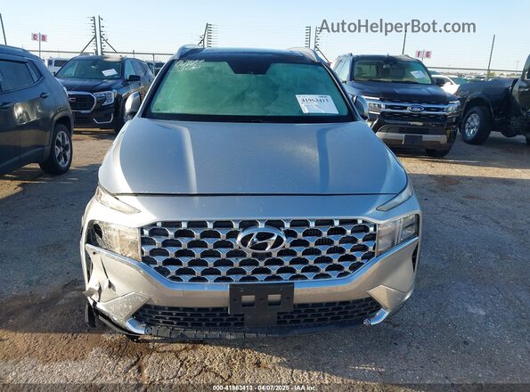 5NMS3DA16PH022027 2023 HYUNDAI SANTA FE HYBRID Silver წინა პანელის ხედი