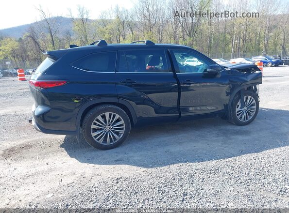5TDFZRBH3MS133216 2021 TOYOTA HIGHLANDER Black Vista del cuadro de instrumentos