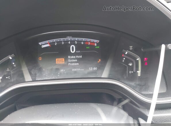 7FARW2H55LE005884 2020 HONDA CR-V Blue Вид задніх сидінь