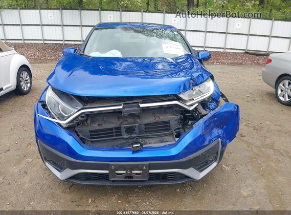 7FARW2H55LE005884 2020 HONDA CR-V Blue Вид щитка приладів