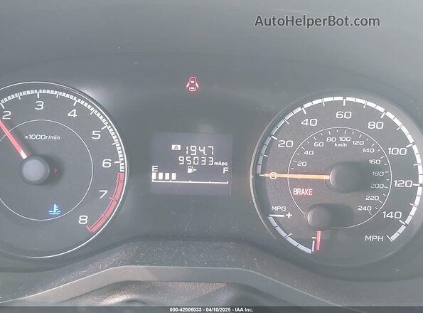 JF2GTAAC3J9281178 2018 SUBARU CROSSTREK White Հետևի նստատեղերի տեսք