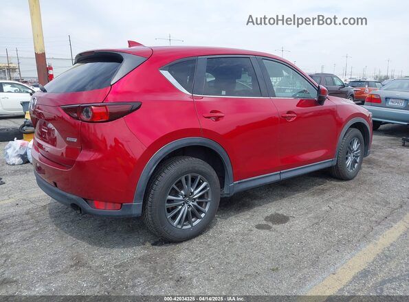 JM3KFACL8H0195187 2017 MAZDA CX-5 Maroon Задня права чверть