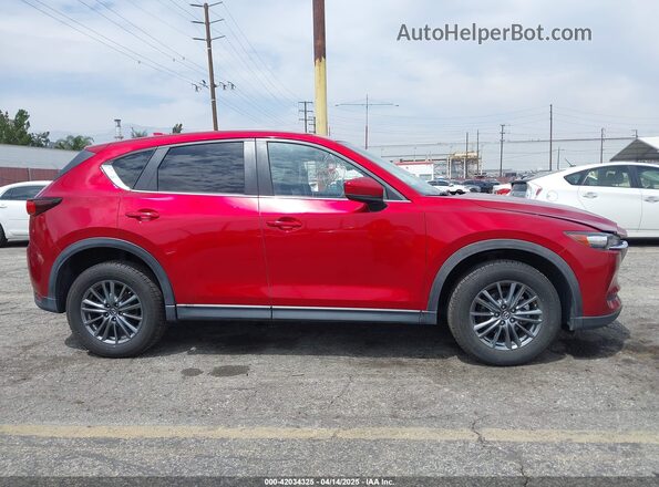 JM3KFACL8H0195187 2017 MAZDA CX-5 Maroon Вид задньої частини салону