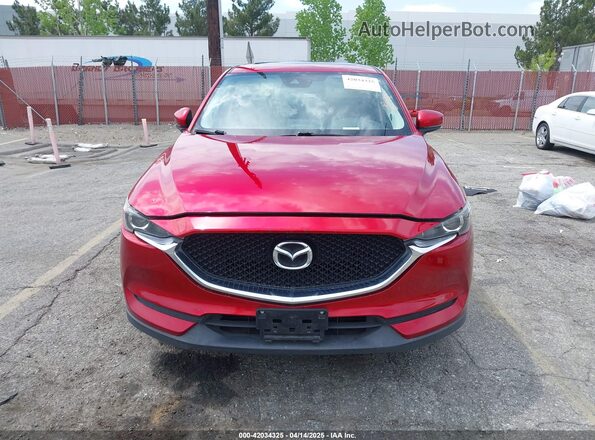 JM3KFACL8H0195187 2017 MAZDA CX-5 Maroon Вид щитка приладів