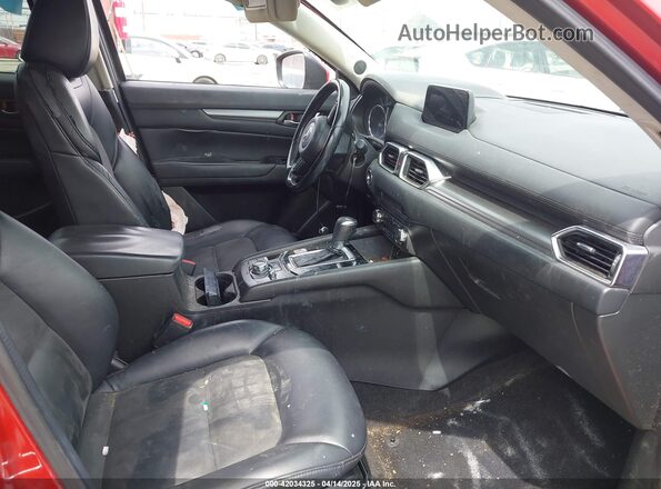 JM3KFACL8H0195187 2017 MAZDA CX-5 Maroon Вид салону спереду