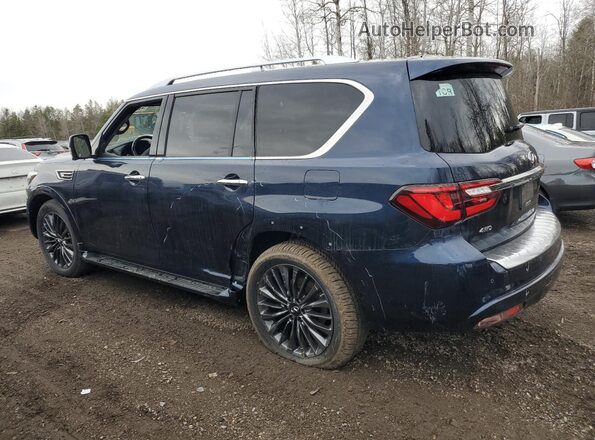 JN8AZ2ACXR9500890 2024 INFINITI QX80 Blue Tył lewy