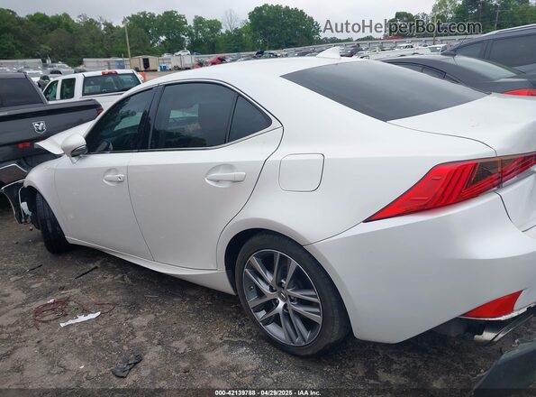 JTHBA1D26K5087074 2019 LEXUS IS White Սալոնի 360 աստիճան տեսք