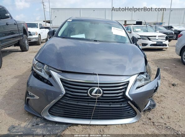 JTHBK1GG6G2236046 2016 LEXUS ES 350 Gray Instrument cluster view