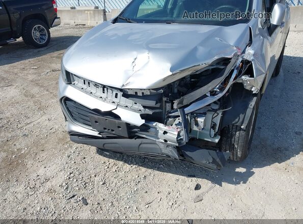 KL7CJPSB2MB326150 2021 CHEVROLET TRAX Silver Widok z przodu