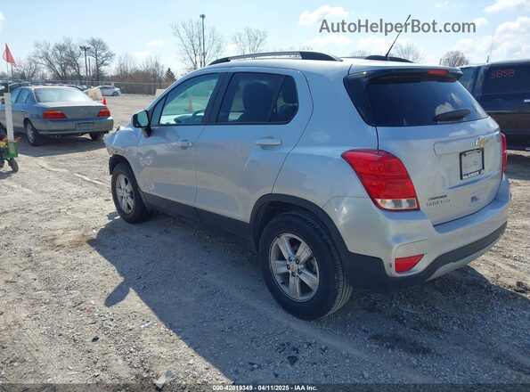 KL7CJPSB2MB326150 2021 CHEVROLET TRAX Silver Tył lewy