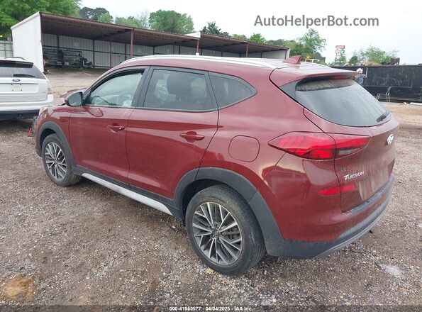KM8J33AL7LU263374 2020 HYUNDAI TUCSON Burgundy Հետևի ձախ