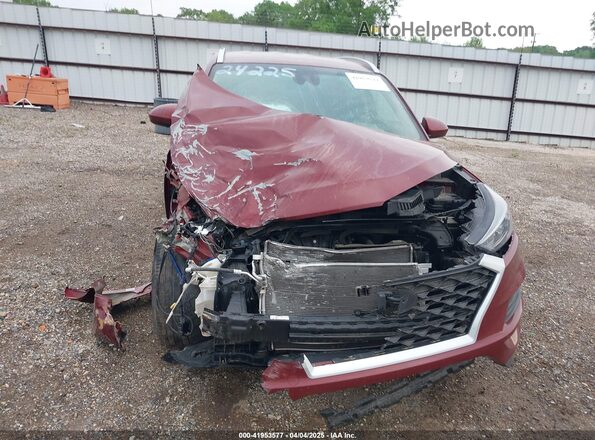 KM8J33AL7LU263374 2020 HYUNDAI TUCSON Burgundy Հետևի տեսք