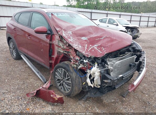 KM8J33AL7LU263374 2020 HYUNDAI TUCSON Burgundy Դիմացի տեսք