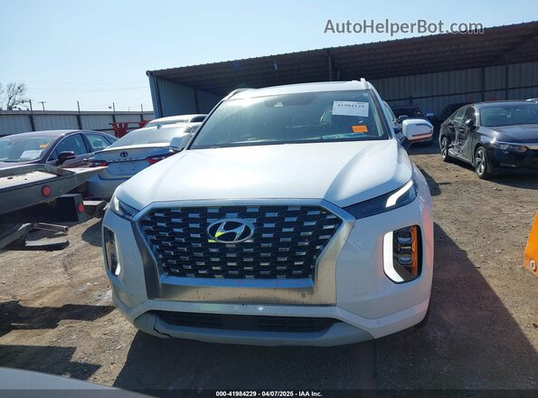 KM8R5DHE4MU284453 2021 HYUNDAI PALISADE White Instrument cluster view