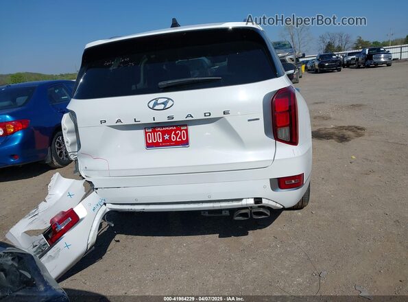 KM8R5DHE4MU284453 2021 HYUNDAI PALISADE White 