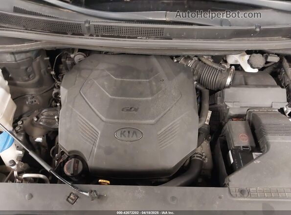 KNDMB5C15L6633043 2020 KIA SEDONA Gray Widok z tyłu