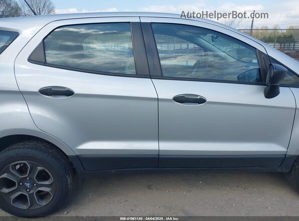 MAJ6P1SL4JC196050 2018 FORD ECOSPORT Silver Սալոնի հետևի տեսք