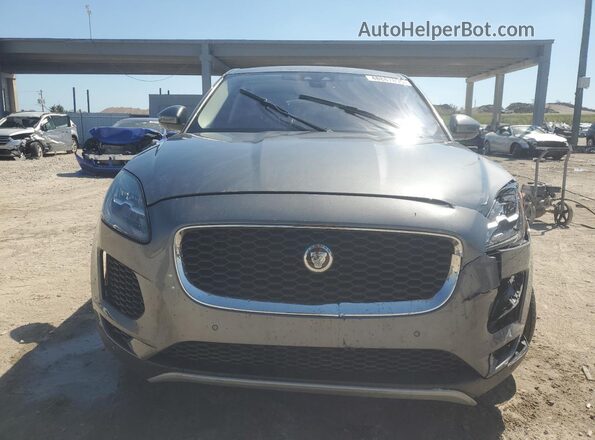 SADFJ2FX0K1Z40565 2019 JAGUAR E-PACE Silver Front view