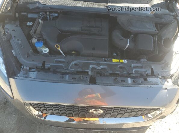 SADFJ2FX0K1Z40565 2019 JAGUAR E-PACE Silver Engine compartment view