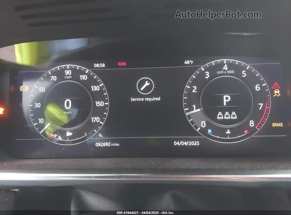 SALGS2RE1KA518062 2019 LAND ROVER RANGE ROVER Blue Widok tylnych siedzeń