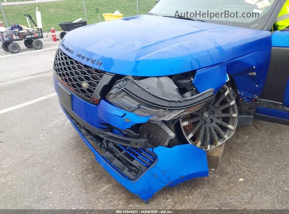 SALGS2RE1KA518062 2019 LAND ROVER RANGE ROVER Blue Widok z przodu