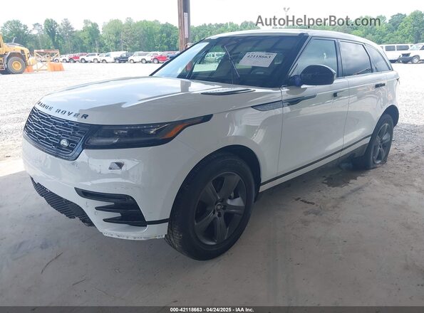 SALYL2EX2SA810750 2025 LAND ROVER RANGE ROVER VELAR Белый Передняя левая четверть