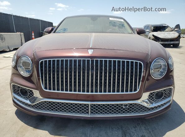 SCBBB6ZG9MC084879 2021 BENTLEY OTHER Maroon Вид ззаду