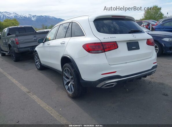 W1N0G8DB8MF879314 2021 MERCEDES-BENZ GLC 300 Белый Задняя левая четверть