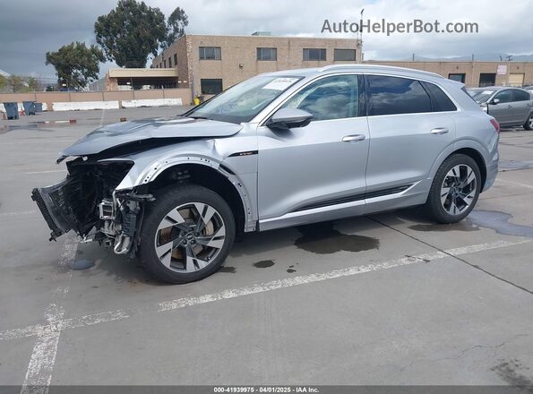WA1VAAGE5MB022798 2021 AUDI E-TRON Silver Front left