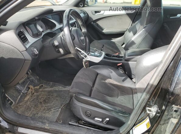 WAUBGAFL4GA011922 2016 AUDI S4 Black Widok wnętrza z przodu