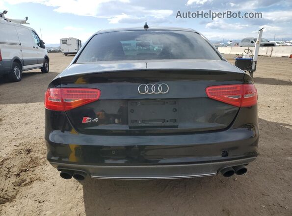 WAUBGAFL4GA011922 2016 AUDI S4 Black Widok z tyłu