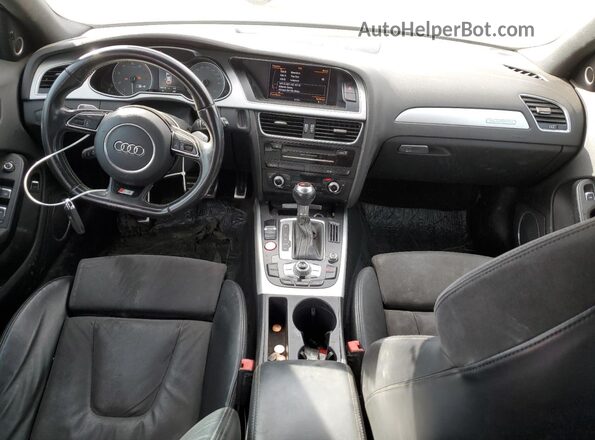 WAUBGAFL4GA011922 2016 AUDI S4 Black Widok deski rozdzielczej
