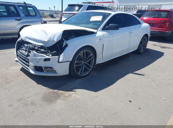 WAUC4AFR5GA012739 2016 AUDI S5 White Vista tres cuartos delantera izquierda