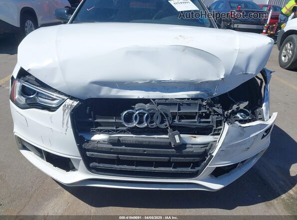 WAUC4AFR5GA012739 2016 AUDI S5 White Vista frontal