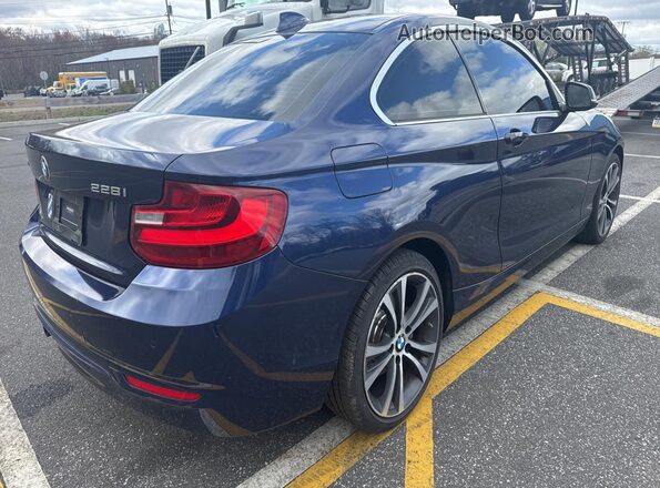 WBA1G9C59GV726137 2016 BMW 2 SERIES Blue წინა ხედი