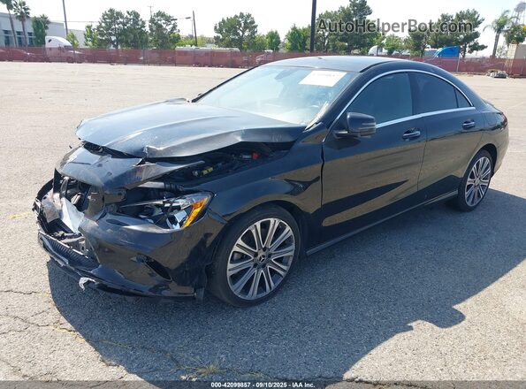 WDDSJ4EB8KN715093 2019 MERCEDES-BENZ CLA 250 Black Vista tres cuartos delantera izquierda