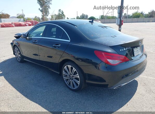 WDDSJ4EB8KN715093 2019 MERCEDES-BENZ CLA 250 Black Trasero izquierdo
