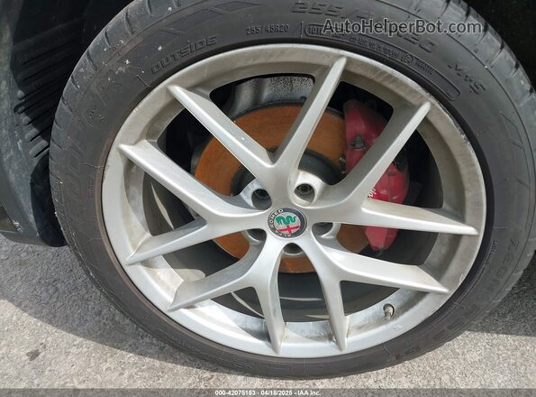 ZASPAKBN0K7C71772 2019 ALFA ROMEO STELVIO Black Առջևի վահանակի տեսք