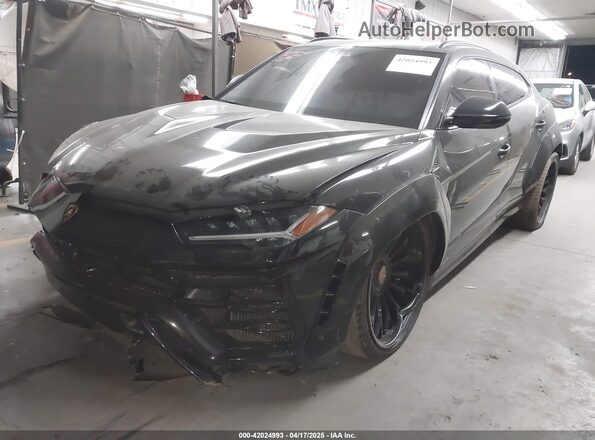 ZPBUA1ZL3KLA03213 2019 LAMBORGHINI URUS Black Առջևի ձախ երեք քառորդ տեսարան