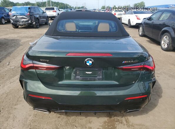 WBA63AT01NCK16400 2022 BMW M4 Green Вид ззаду