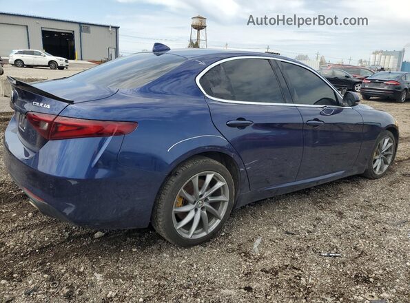 ZARFAEDN4H7550952 2017 ALFA ROMEO GIULIA Синий 