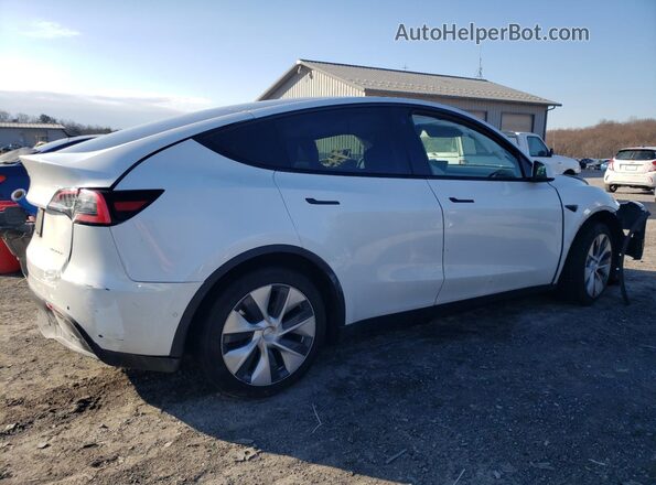 5YJYGDEE7MF083864 2021 TESLA MODEL Белый Задняя правая четверть