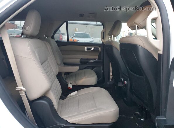 1FMSK7DH8LGC02636 2020 FORD FORD EXPLORER White Вид задньої частини салону