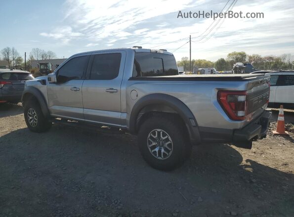 1FTFW1RG3NFC44650 2022 FORD F150 Silver Trasero izquierdo