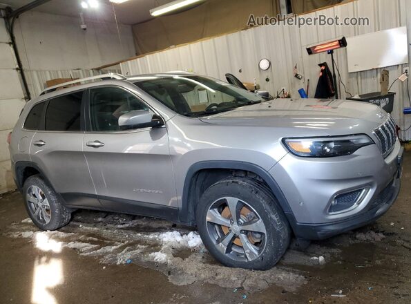 1C4PJMDN0KD294567 2019 JEEP CHEROKEE Silver Передня права чверть