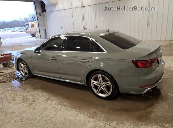 WAUB4AF46KA115225 2019 AUDI S4 Gray Trasero izquierdo
