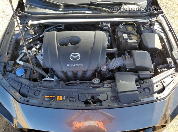 JM1BPBML5N1513556 2022 MAZDA 3 Gray Widok wnętrza z tyłu