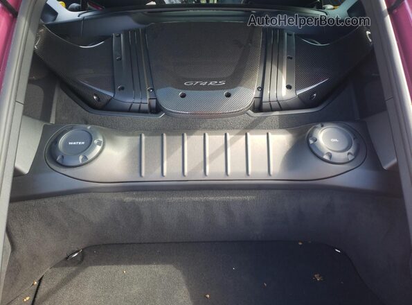 WP0AE2A83PS281201 2023 PORSCHE CAYMAN Фиолетовый Вид задней части салона