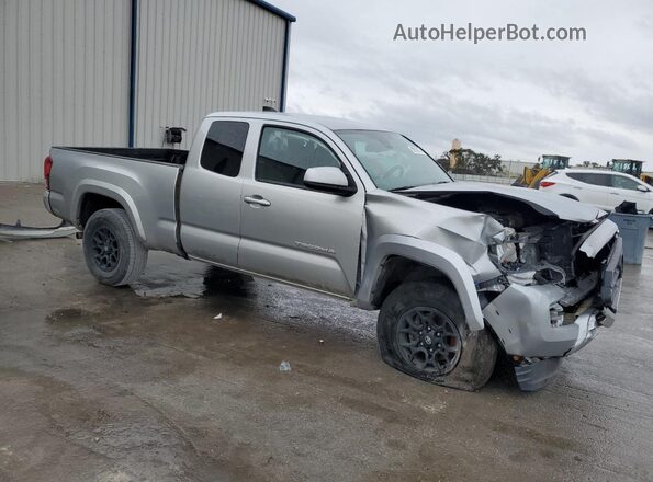 3TYRZ5CN1NT020669 2022 TOYOTA TACOMA Серебряный Передняя правая четверть